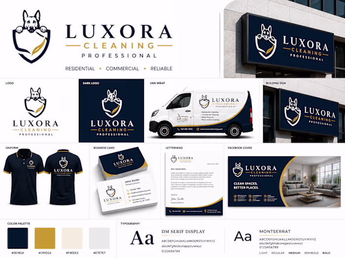 Designed a complete brand identity