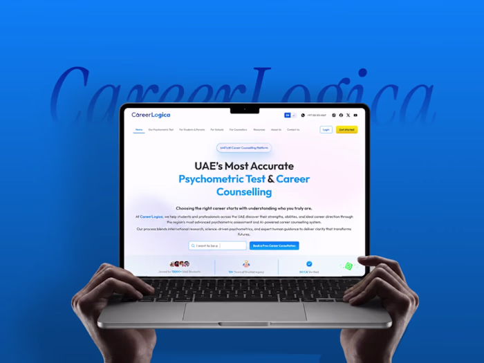 CareerLogica – Bilingual SaaS Career Platform (UX/UI)