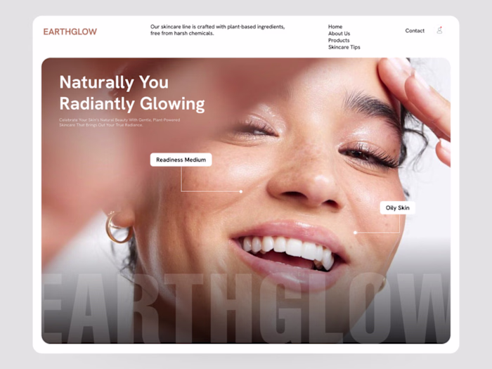 EarthGlow Ecommerce Website Design