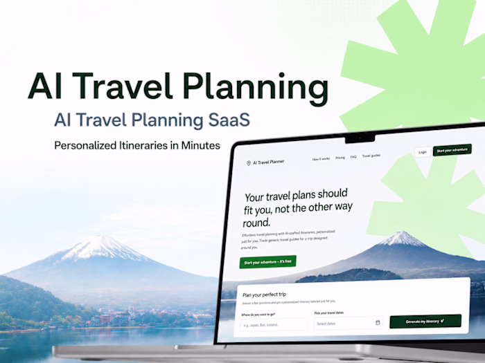 An AI-powered travel-planning platform that