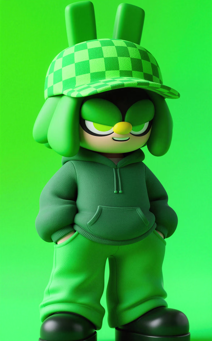 NFT 3D character design, i was making these characters to ge...