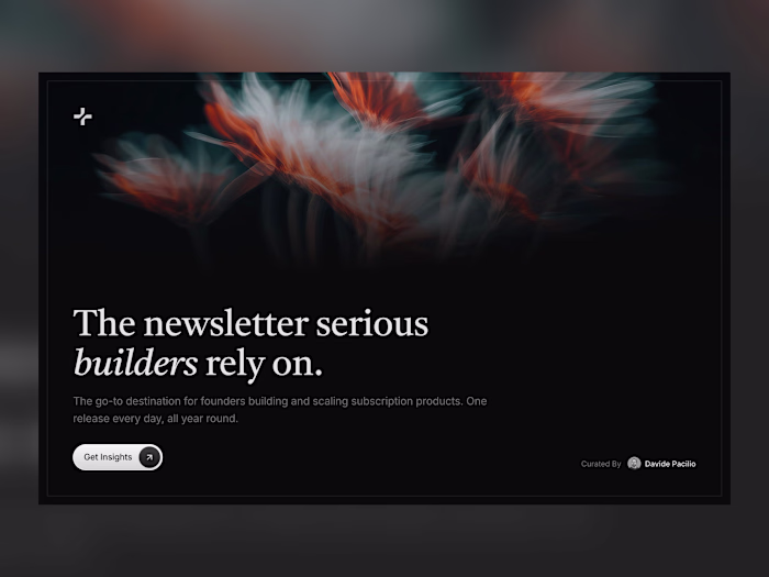 Draft - Newsletter Landing Page
