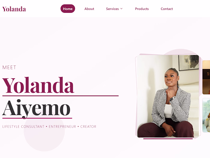 Luxury Portfolio Website
