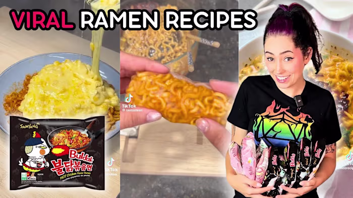 Are these 4 VIRAL Fire Ramen Hacks any good? - YouTube