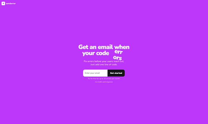 Revamped of startups hero section