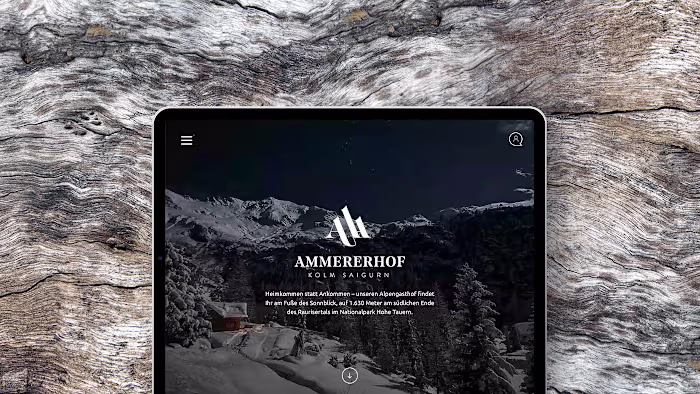 Website & Logo Design / Ammererhof