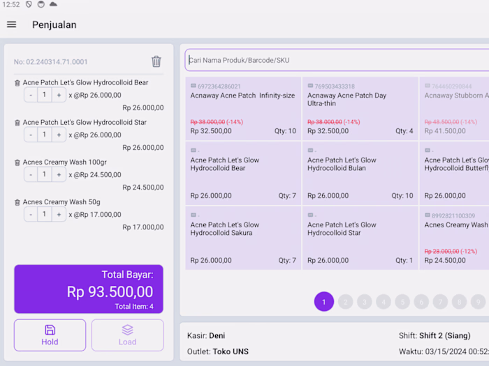 POS System Dashboard & Mobile App
