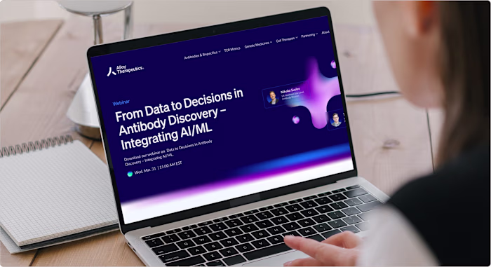 Brand and Campaign Design for Alloy Therapeutics