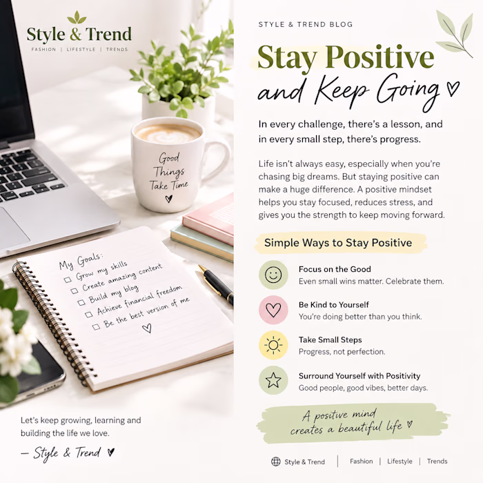 🌿 Stay Positive and Keep