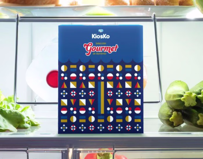 Kiosko Navidad Azul