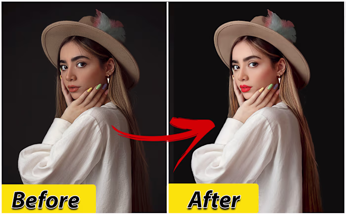 model edit in Photoshop in beautiful way on Behance