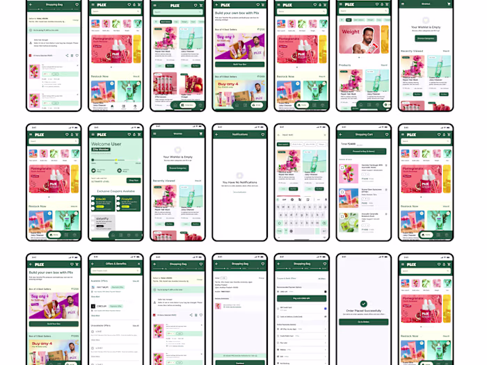 Plix: Design System and UX Redesign