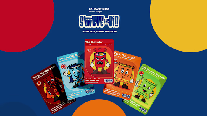 Starve the Bin Campaign Concept for Company Shop