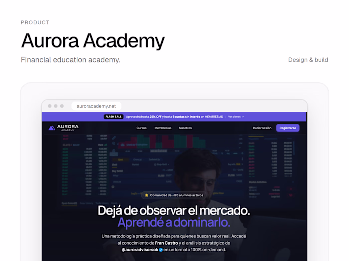 Aurora Academy: a financial education academy