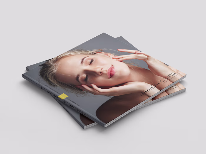 Catalog Design for Aesthetic Clinic SkinCare Department