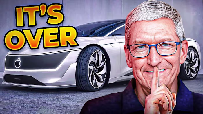 Apple's-Mysterious-Project-Titan Thumbnail Design