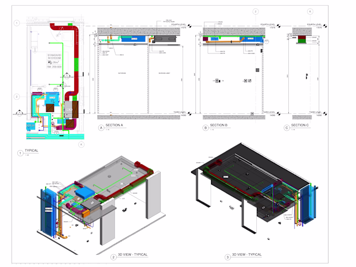 MEP Services Modelling & Coordination