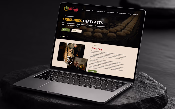Bakery Webflow Website Design

The bakery
