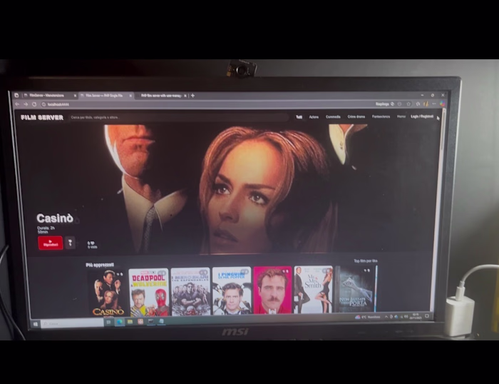 FilmServer — Custom Streaming Platform