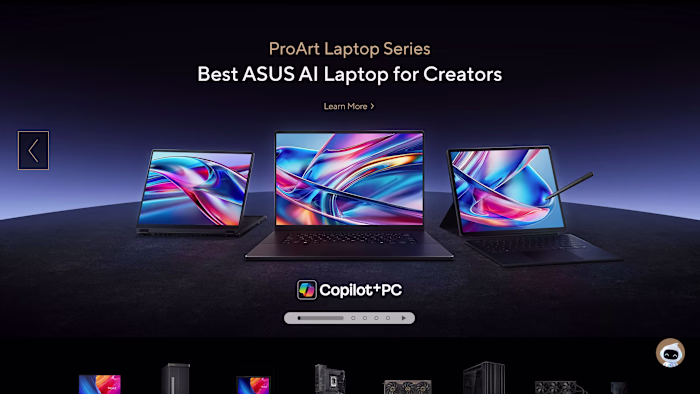 :Asus Website Design