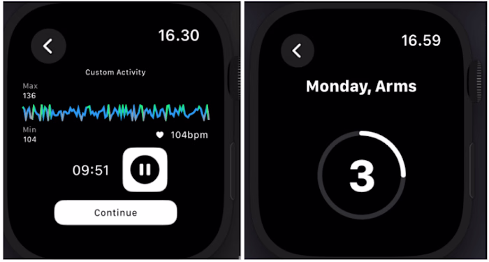 Comprehensive Fitness Application for WatchOS and iOS