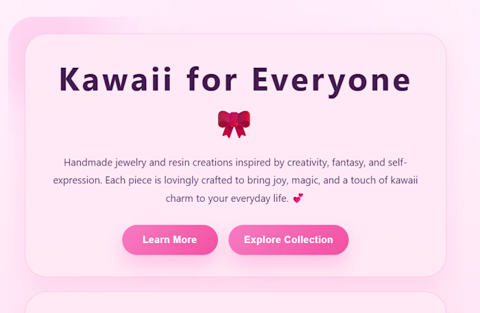 ✨ New Website Concept: KawaiiBunniesCo