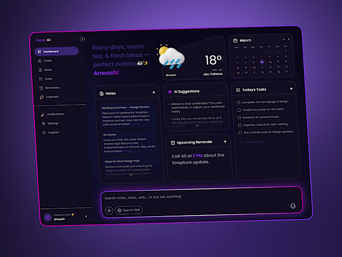 A personalized AI-powered productivity assistant!
