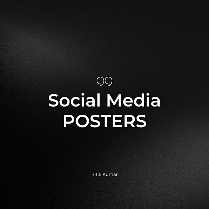 Social Media Poster
