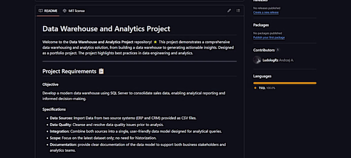 Data Warehouse and Analytics Project
