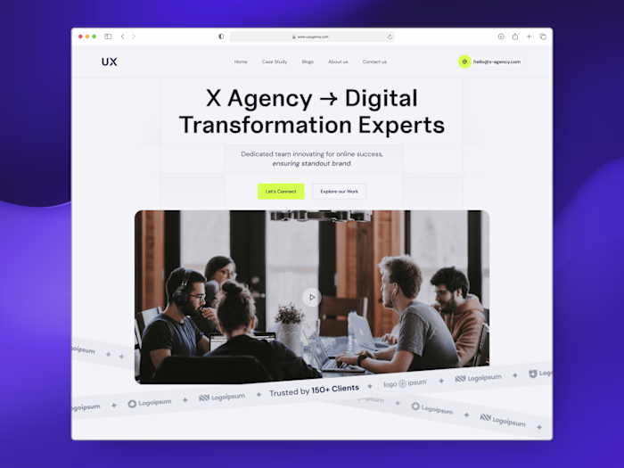 UX Agency Website