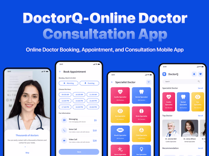 Doctor Appointment App Design