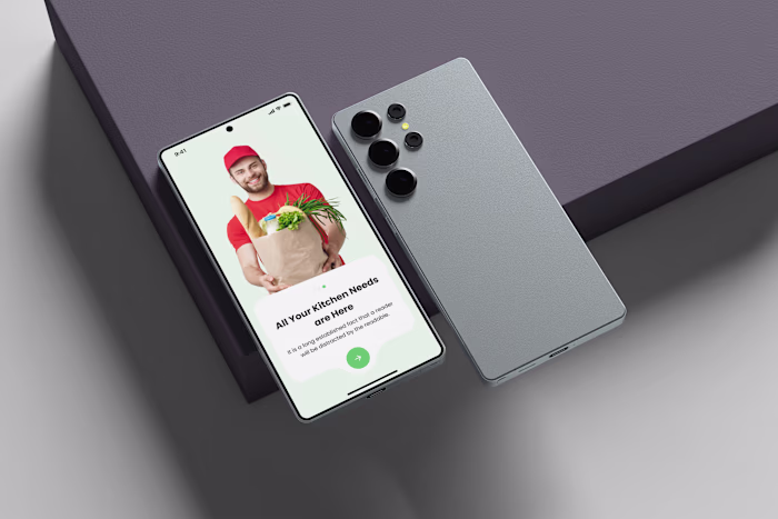 Grocery Mobile App UI/UX Design Concept