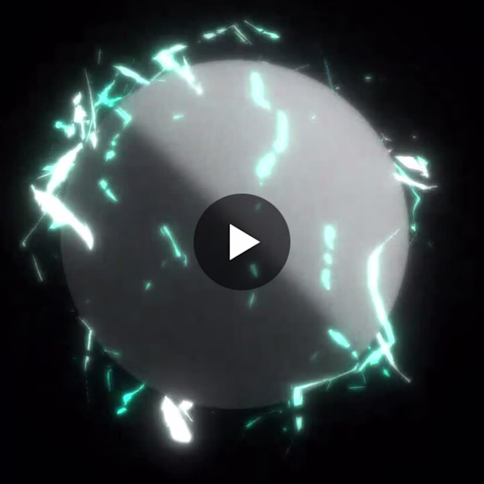 Just recreated this lightning animation in threejs using tsl In…