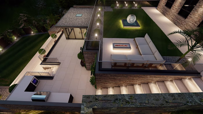 I will design backyard front