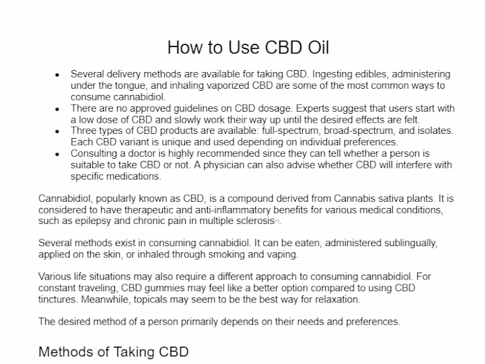How to Use CBD Oil.docx