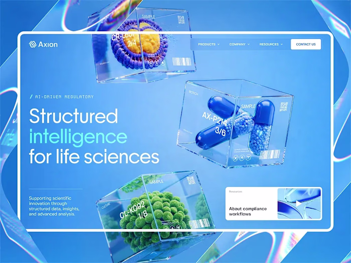  Clean Corporate Website for Life