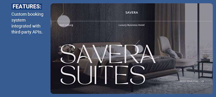 Savera Suites Website