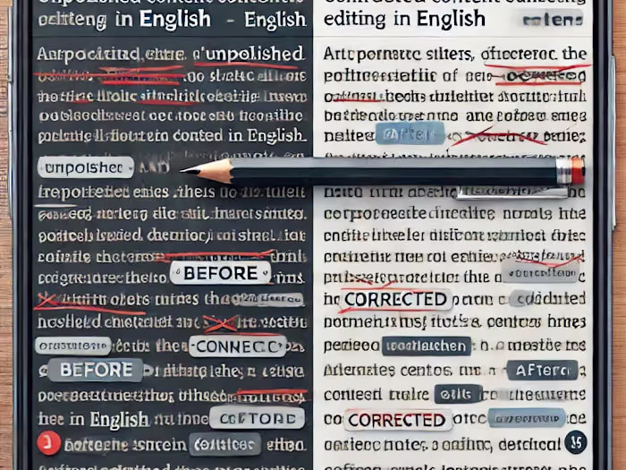 Before & After Content Editing