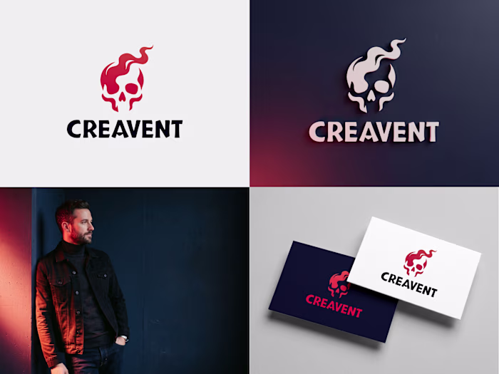 Creavent Logo Design