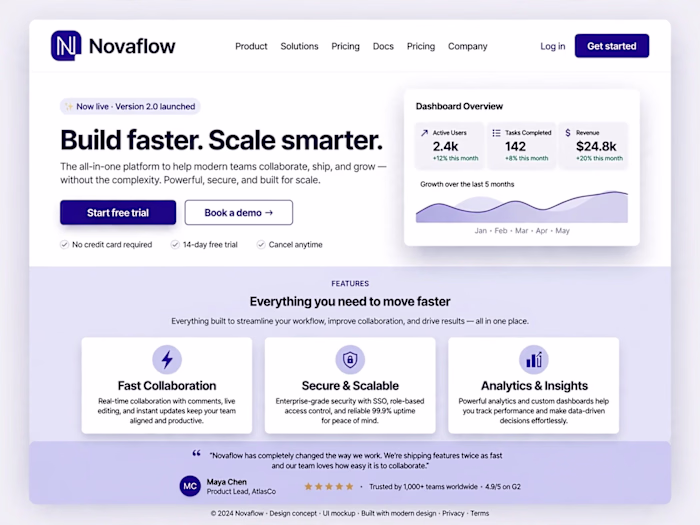 High-Converting Landing Page (Design Sample)