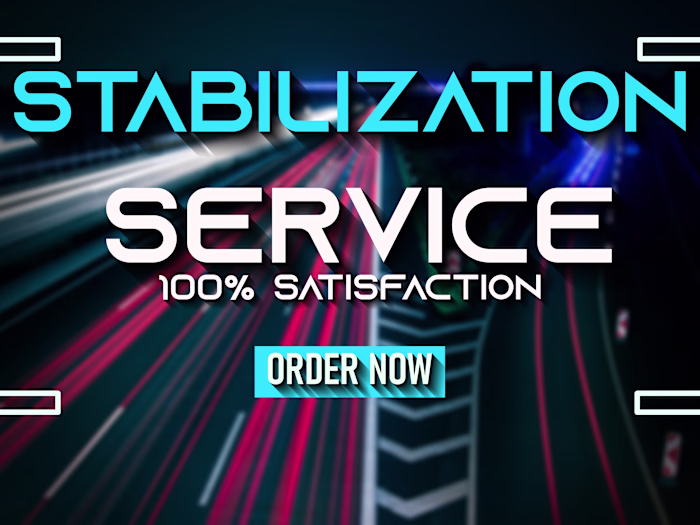 Video stabilization