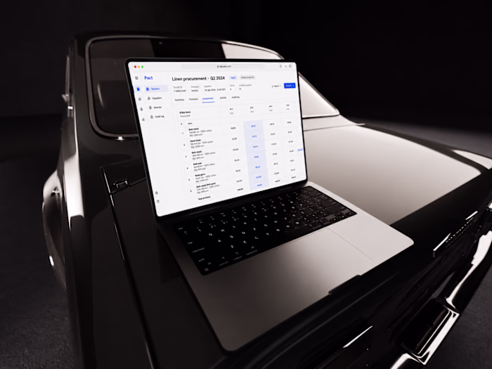  Pact — procurement platform for a 47-property hospitality group