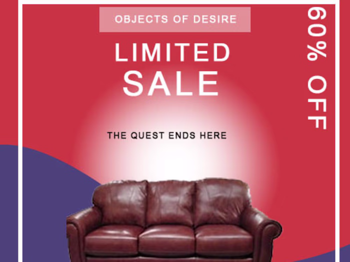Sofa promotion