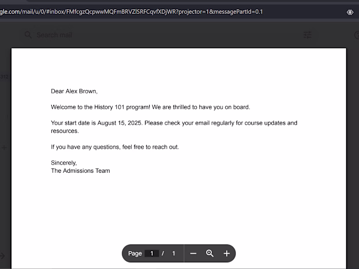 Google Apps Script Certificate & Email Automation
