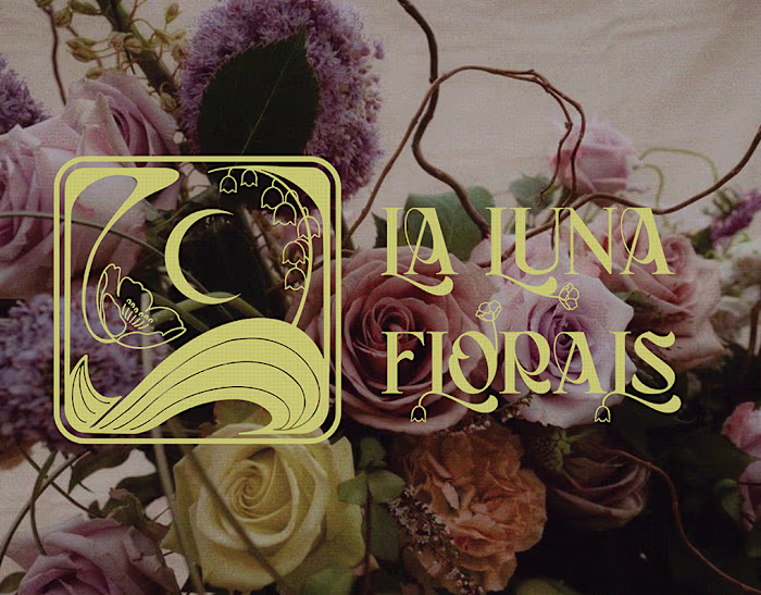 La Luna Florals Rebranding