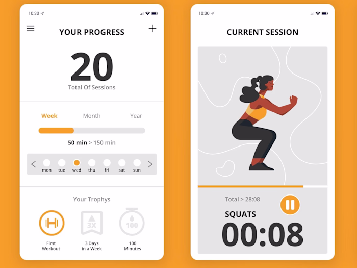 Fitness Tracker Mobile Application