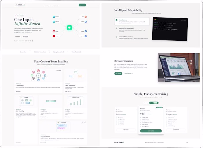 The AI Social Distribution Agent that transforms your long-f...
