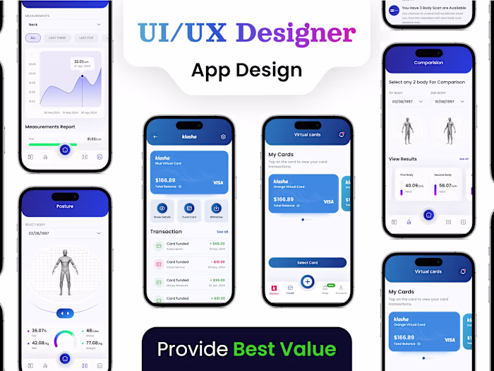 Bodylyzer App Design