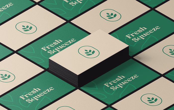 Branding for a beverage brand