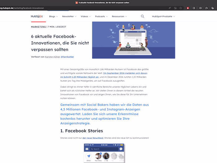 Hubspot (Content, Technical Writing, SEO Writing)